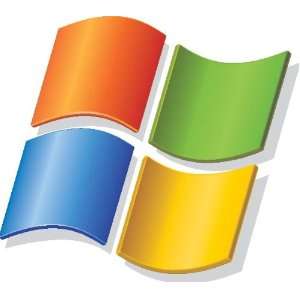  Microsoft windows logo sticker vinyl decal 8 x 7 