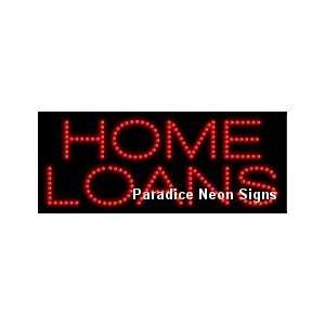  Home Loans LED Sign 11 x 27