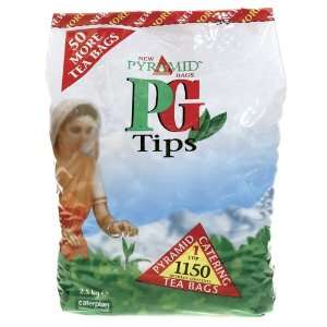 PG Tips Pyramid Teabags, 1,150 Count Bag  Grocery 