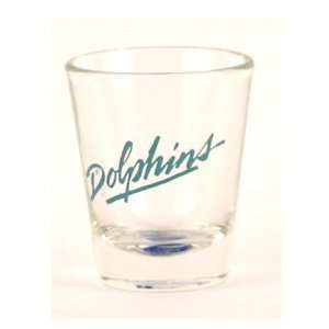  Miami Dolphins Standard Shot Glass: Kitchen & Dining