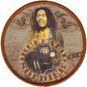  BOB MARLEY BUFFALO SOLDIER EMBROIDERED PATCH: Arts, Crafts 