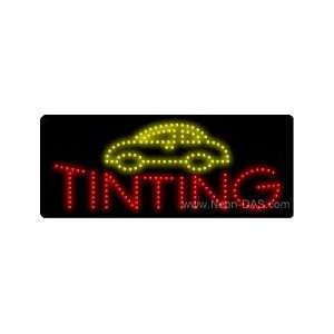  Auto Window Tinting Outdoor LED Sign 13 x 32: Home 