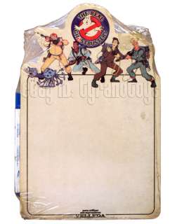 RGB REAL GHOSTBUSTERS 1987 Writing Board NEW NEVER USED RGB Collectors 