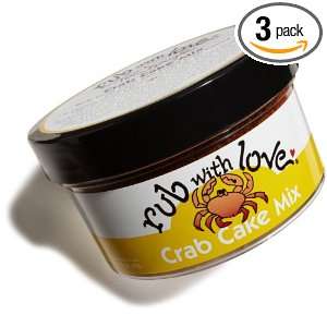 Rub With Love Crab Cake Mix, 3.5000 Ounce (Pack of 3)