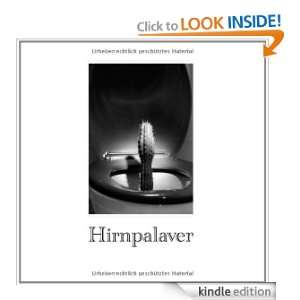 Hirnpalaver (German Edition): Ennow Strelow:  Kindle Store