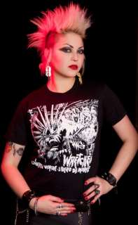 WRETCHED T shirt PUNK ITALY 80S ANARCHO CRUST THRASH  