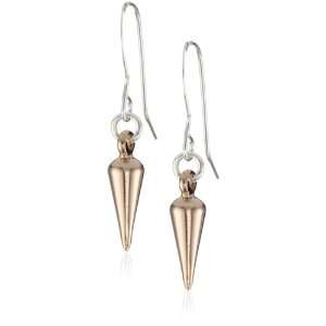 Bing Bang Petite Pendulum Rose Gold Drop Earrings