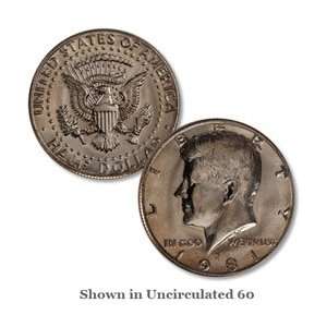  Uncirculated 1981 D Kennedy Half Dollar 