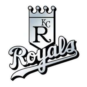  Kansas City Royals MLB Silver Auto Emblem Sports 