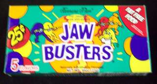 Jaw Busters Candy 24 Count Packs Ferrara Pan Jawbreaker  