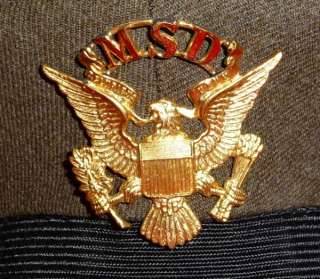   world war two vintage minnesota state detention officer visor hat
