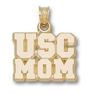  USC Trojans Solid 14K Gold USC MOM Pendant Sports 