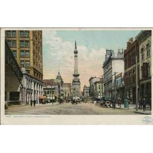  Reprint West Market Street, Indianapolis, Ind 1907 