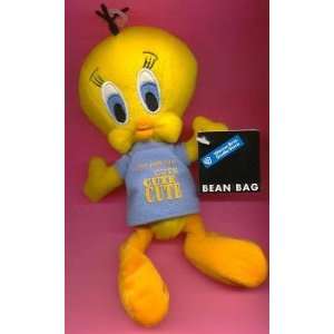  Tweety Bird JUST TOO CUTE Bean Bag toy Looney Tunes: Toys 