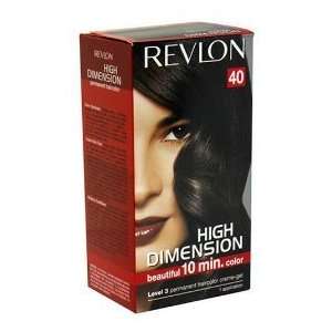  Revlon High Dimension 10 Minute Permanent Haircolor, Dark 
