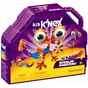 Kid Knex Wiggling / Wigglin Monsters 22 Piece Kit Knex 