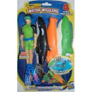  Prime Time Water Wigglers Large Dive Sticks with Seahorse 