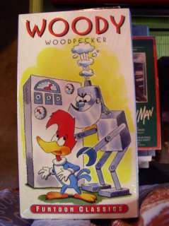 Woody Woodpecker Funtoon Classic VHS  