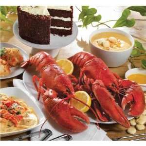 Lobster Gram PLZGR2J Lobsterpalooza Gram Dinner for 2   2 lb 