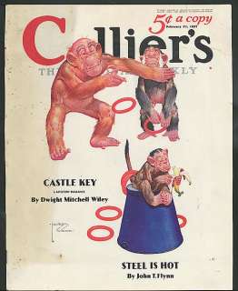 Lawson Wood Monkey play ring toss Colliers cover 1937  