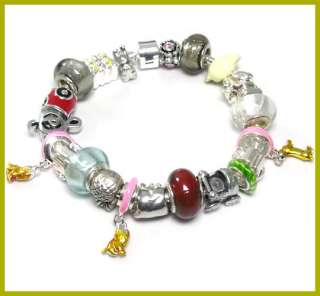 Murano Glass Beads Bracelet SLNO.363  