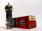 6DE7 Tube Marconi RCA USA NOS Black Plate Woo Audio 6