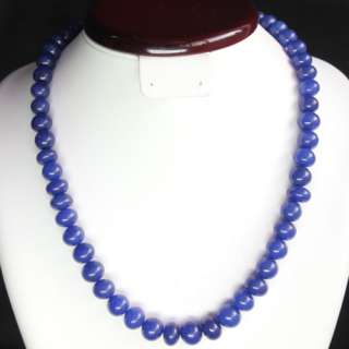 377.50 CARAT MOST DEMANDED NATURAL ROUND SAPPHIRE BEADS NECKLACE 