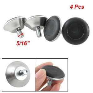   Male Thread Adjustable Furniture Chair Levelers 4Pcs: Office Products