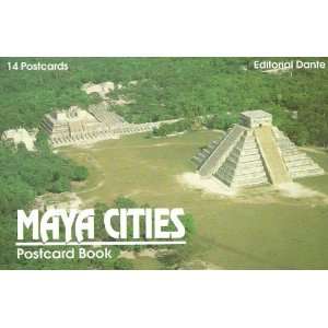  Maya Cities (Postcard Book): Editorial Dante: Books