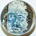 38 Marble Paul Stankard Self Portrait with Blue Wash