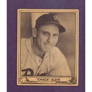  1940 Play Ball #102 Chuck Klein Phillies (VG/EX) *275715 