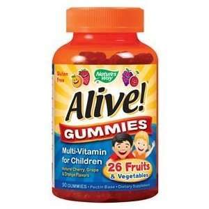   Way Alive Adults Multi Vitamin Gummies, 90 count (2 pack) Beauty