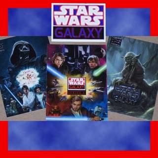Topps Star Wars Galaxy 4 5 6 Complete Base Set + Extras  