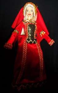 Queen Catherine Parr ~ Tudor Henry VIII OOAK Barbie  