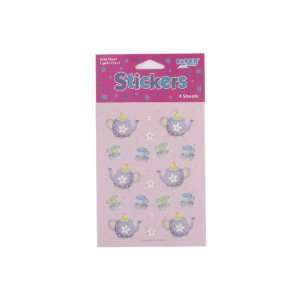    48 Pack of tea party 4 count sticker sheets 