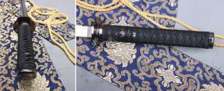 S4133 ANIME RUROUNI KENSHIN REVERSE BLADE SWORD W/ STAND SHINY WHITE 