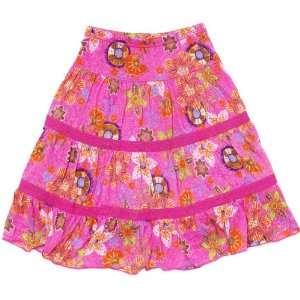  Childrens Girl Clothing Size 4   14 Tiered Summer Skirt 