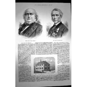   1872 Horace Greeley Donald MLeod Mount Charles School