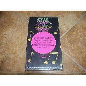  STAR SONGS PRESENTS LEARN HOW TO PLAY AEROSMITH HIT SONGS 