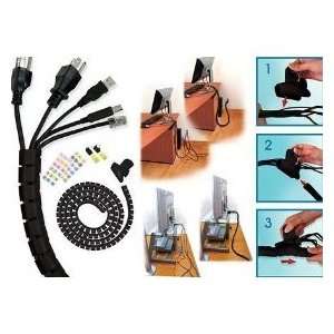  Cable Zipper   Cord Control System   (Black)   Cable 