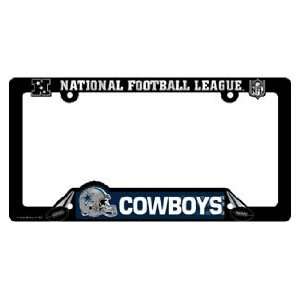 Dallas Cowboys Car Tag Frames:  Sports & Outdoors