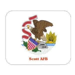  US State Flag   Scott AFB, Illinois (IL) Mouse Pad 