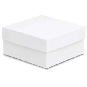  6 x 6 x 3 White Deluxe Gift Boxes