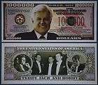 Edward Ted Kennedy Dollar Bill Money PLUS HOLDER