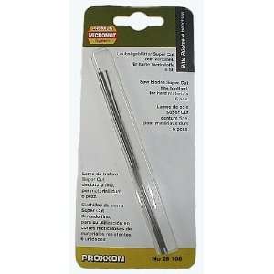   Cut Scroll Saw Blades without Pins 6 Blades per Package: Toys & Games