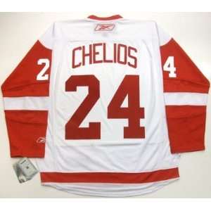  Chris Chelios Detroit Red Wings Rbk Jersey Real Small 