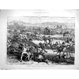  1880 AFGHANISTAN WAR ATHLETIC GAMES JELLALABAD DOOLEY 