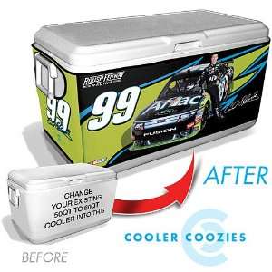   Coozies Carl Edwards #99 Aflac Medium Cooler Cover: Sports & Outdoors