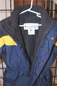   TECTONITE boys NAVY BLACK YELLOW winter COAT jacket SIZE 4T  