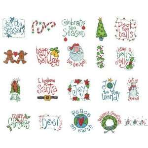   Embroidery Machine Designs CD WHIMSICAL CHRISTMAS